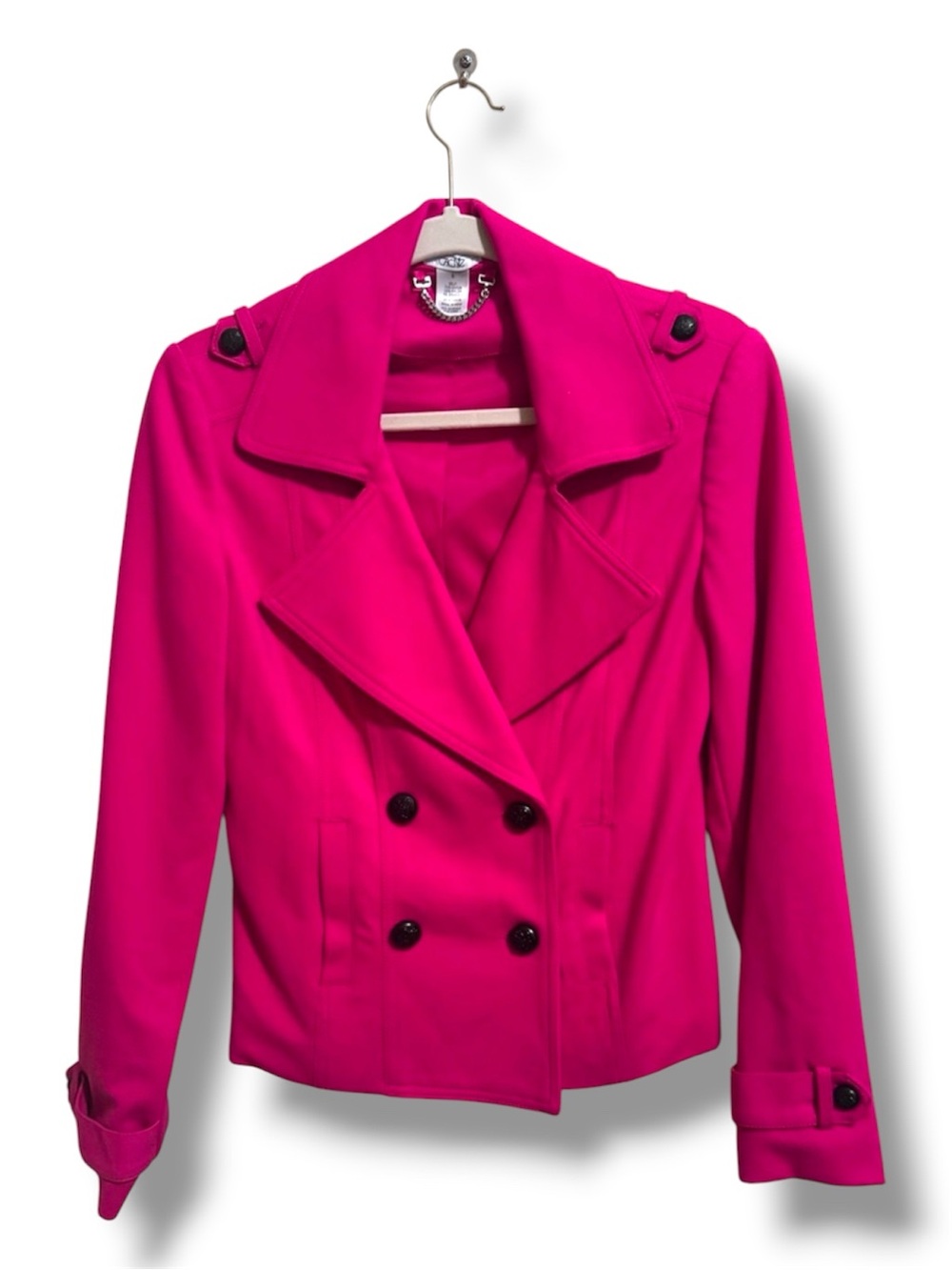 VTG Cache Short Pink Pea Coat SZ 6